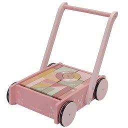 Chariot de marche avec blocs de construction Wild Flowers