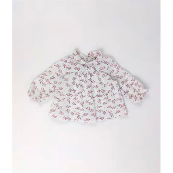 Blouse à fleurs Fille ou Garçon 12 mois