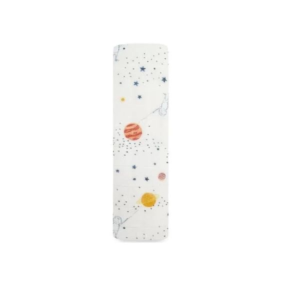 Maxi lange Silky Soft orbite Stargaze (120 x 120 cm)