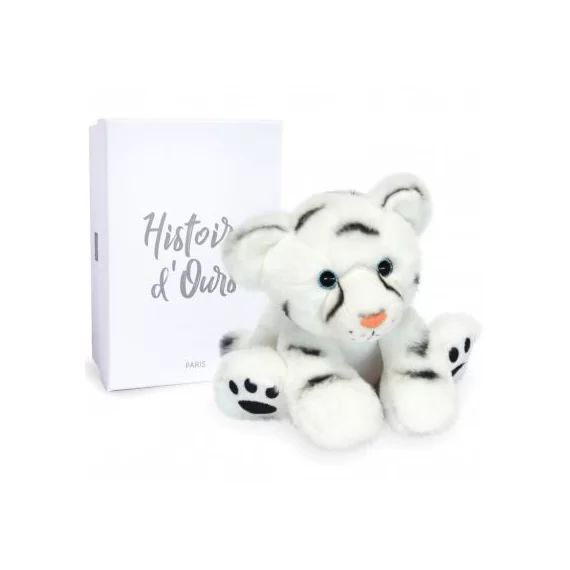 Coffret peluche bébé tigre Terre sauvage (18 cm)