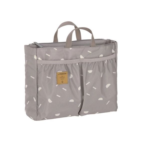 Sac organiseur de poussette Multitalent Blocks taupe