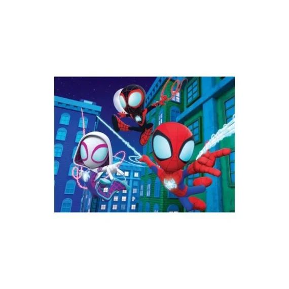 Puzzle – Nathan – Spidey – 30 Pièces – Marvel – Blanc – Enfant Blanc