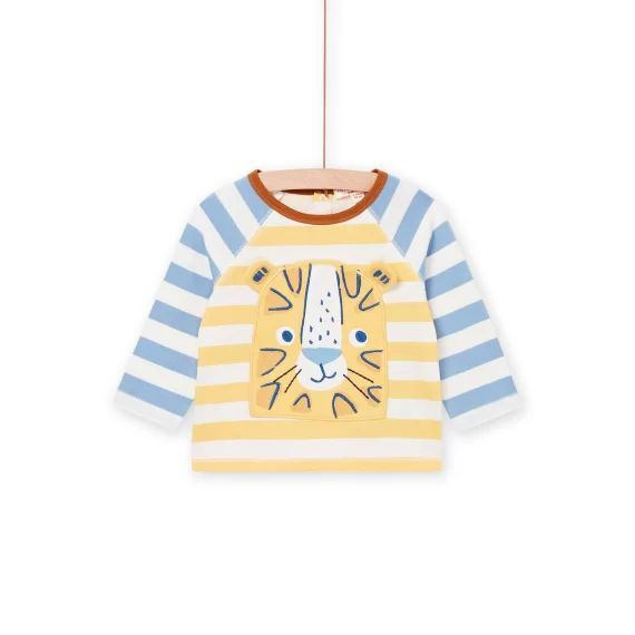 T-shirt À Rayures – Jaune