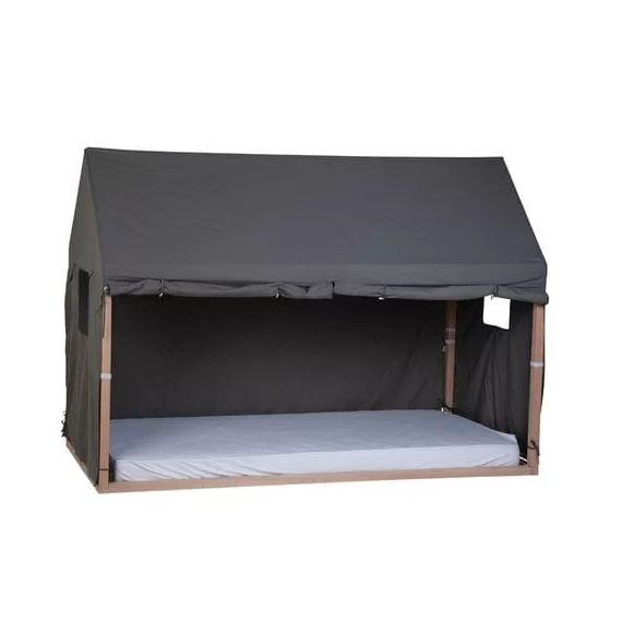 Toile 90x200cm Childhome Cabane – Anthracite
