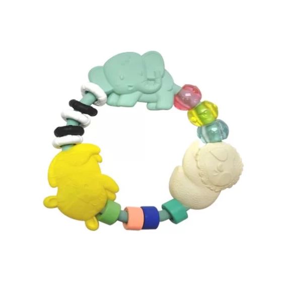 Anneau de dentition multi textures