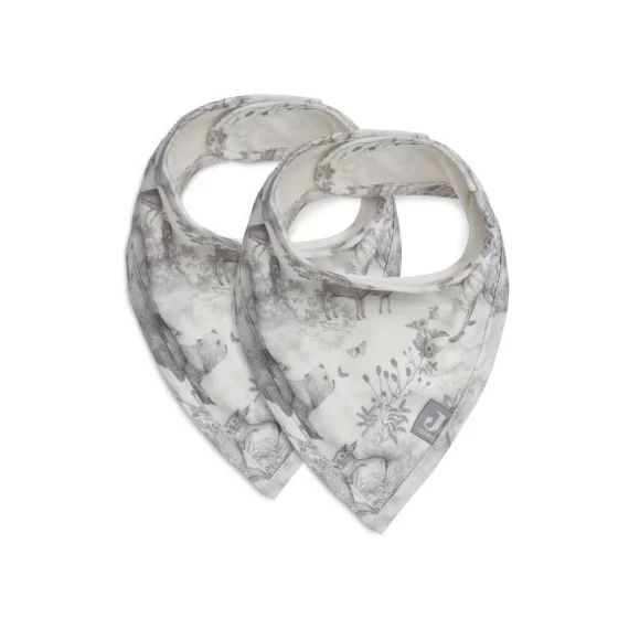 Lot de 2 bavoirs bandanas Pimpelmees Forest Animals