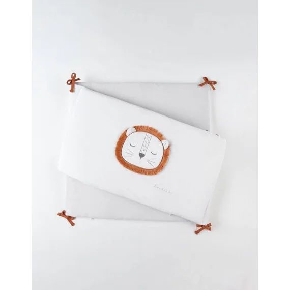 Tour de lit – NOUKIE&rsquo;S – Babou & Kendi – Blanc – Polyester – Mixte blanc