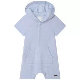 Combinaison à capuche à motifs UNISEXE Bleu