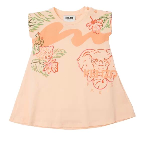 Robe Fille Orange