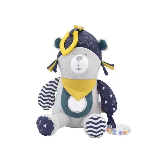 Peluche d&rsquo;activités ours Lama M&rsquo;ours (27 cm)