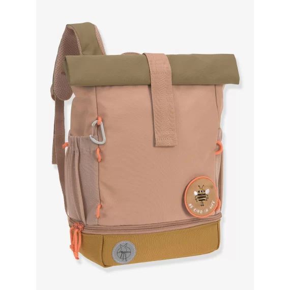 Mini sac à dos LÄSSIG Rolltop Nature noisette