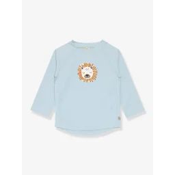 Tee-shirt anti-UV bébé LÄSSIG manches longues bleu imprimé