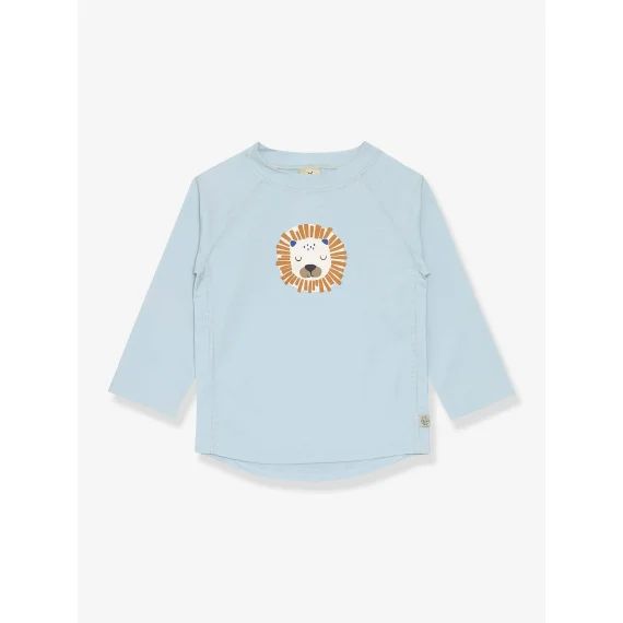 Tee-shirt anti-UV bébé LÄSSIG manches longues bleu imprimé