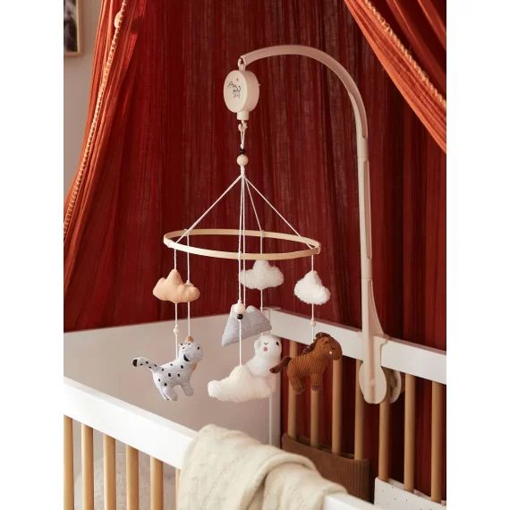 Mobile musical PETIT NOMADE beige / caramel