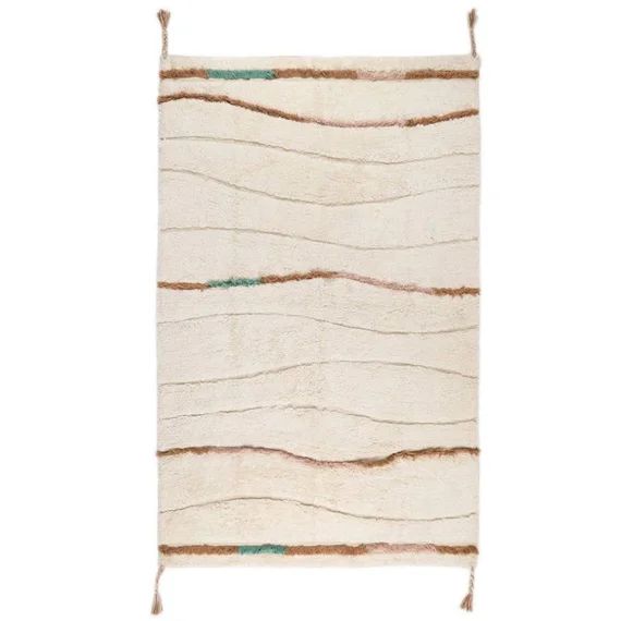 Tapis Enfant Bohème Serena S – Nattiot Beige