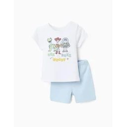 Pyjama Court En Coton Toy Story Blanc