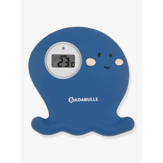 Thermomètre de bain et d’ambiance BADABULLE Poulpe bleu