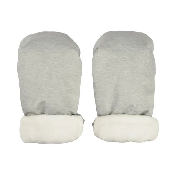 Moufles Pour Poussette Universelles Gris Chiné