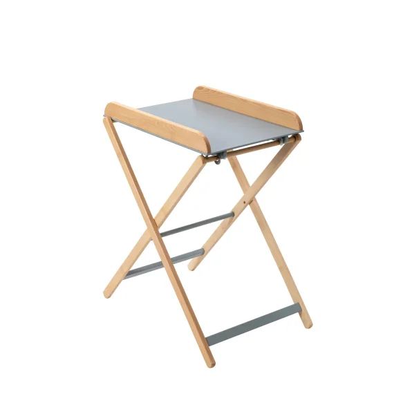 Table À Langer Jade Bois Hybride Bleu Gris