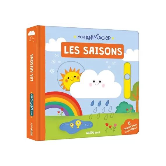 Livre Mon anim&rsquo;agier Les saisons