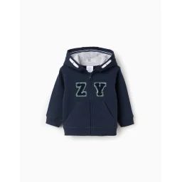 Veste À Capuche Bleu Foncé