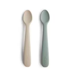 Lot de 2 cuillères en silicone