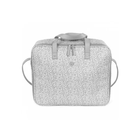 Valise de maternité Flower mellow rose