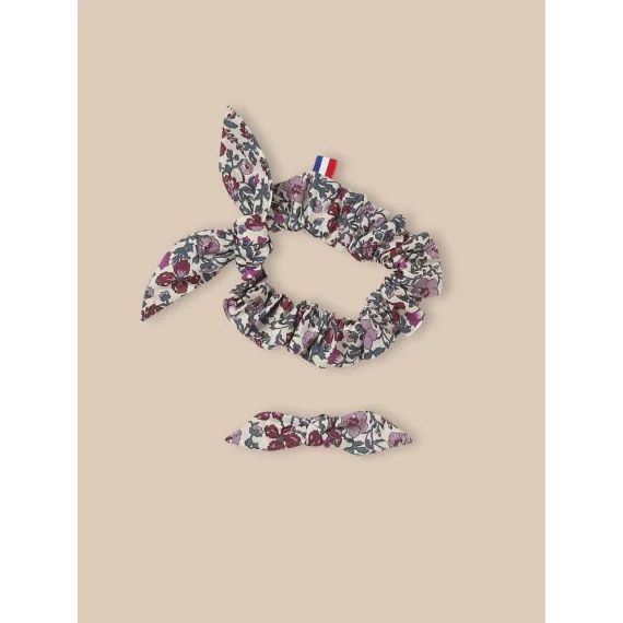 Chouchou + Pince En Tissu Liberty Lib Meadow Song