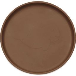 Assiette plate en silicone à ventouse Caramel