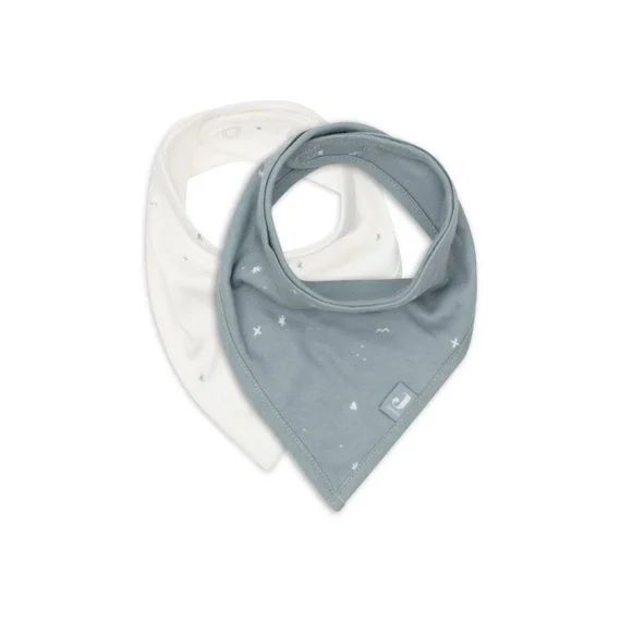 Bavoir Bandana Twinkling – Sea Green – 2 Unités Vert