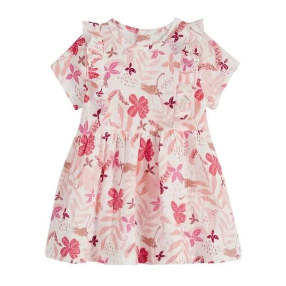 Robe Bébé Fille En Gaze De Coton Lipsi Rose