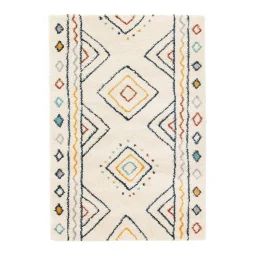 Tapis Enfant Doux Et Volumineux Aztec Beige