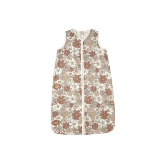 Gigoteuse Gaze De Coton Blossom Fleurs – 90 Cm – 6-12 Mois – Tog 0.5 – Jollein Marron