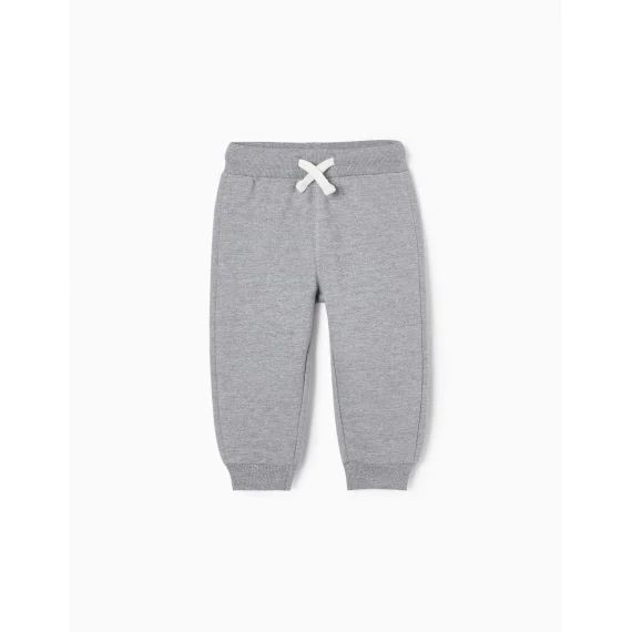 Jogpant En Coton Bébé Gris