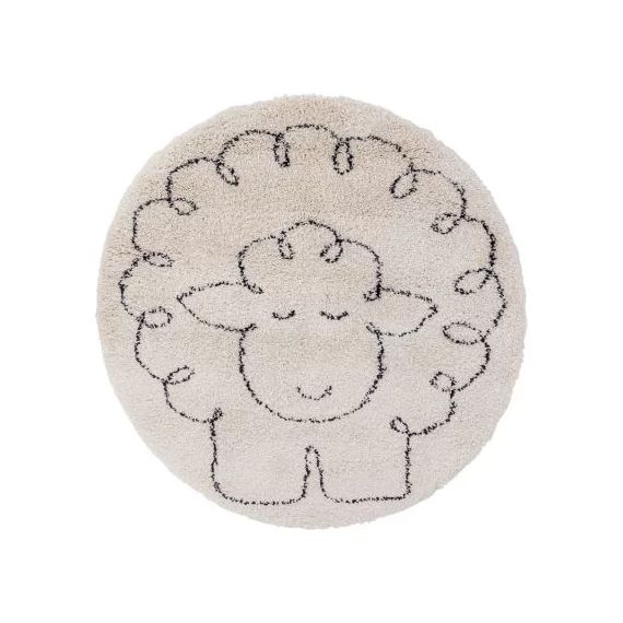 Tapis rond Petit mouton (120 cm)