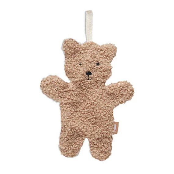Attache Sucette Teddy Bear Marron