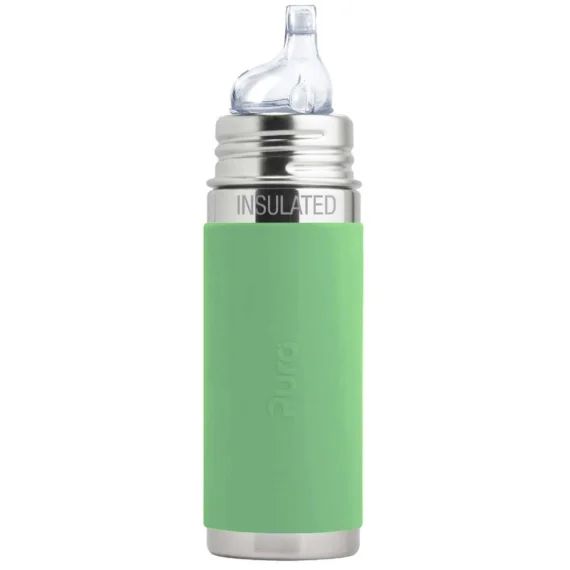 Biberon À Bec Isotherme En Inox 260 Ml – Moss Vert