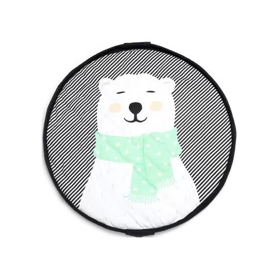Tapis de jeu nomade 2 en 1 Ours polaire