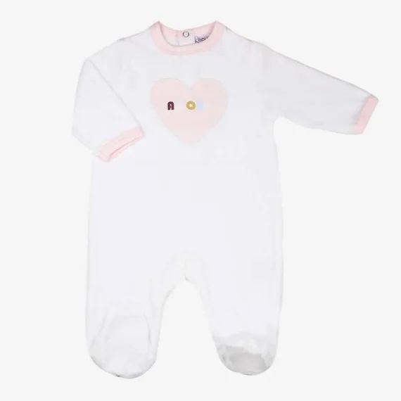 Pyjama Bébé 6 Mois – Trois Kilos Sept Blanc