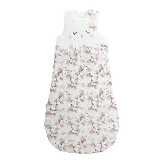 Gigoteuse Tog 2 En Gaze De Coton Exotic Bird Blanc