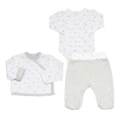 Kit Naissance Trois Kilos Sept – Gris 3 Mois Gris