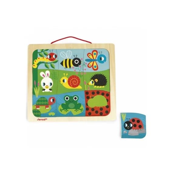 Puzzle magnétique Happy garden