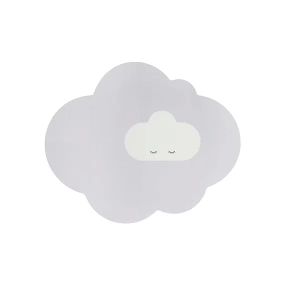 Tapis de jeu pliable nuage gris perle (175 x 145 cm)