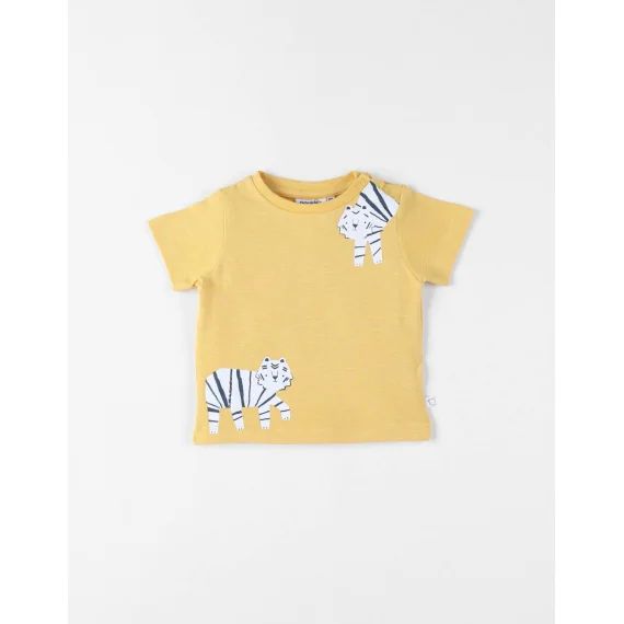 T-shirt Coton Jaune