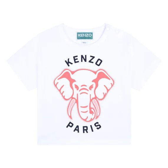 T-shirt à manches courtes Fille Blanc