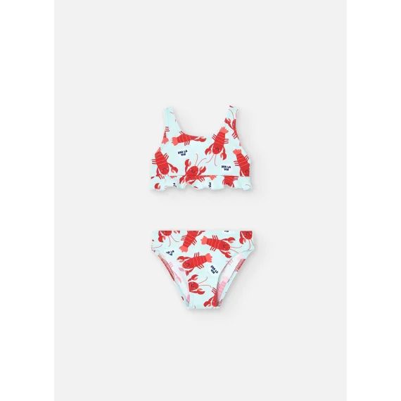 Bikini Polyamide Bleu