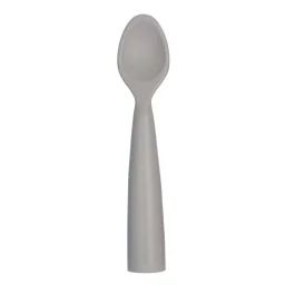 Cuillère Bébé En Silicone Gris