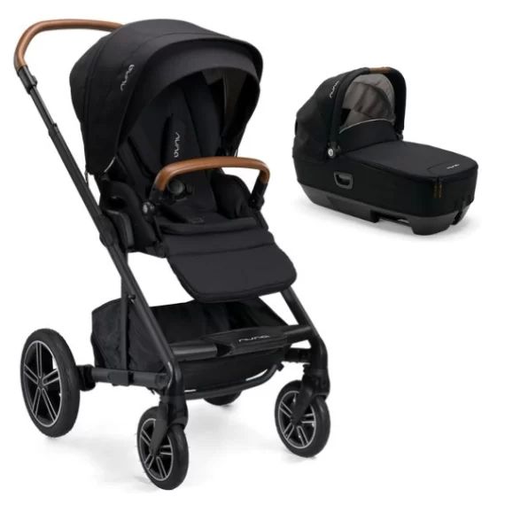 Poussette Nuna Mixx Next + Nacelle Cari Next – Caviar