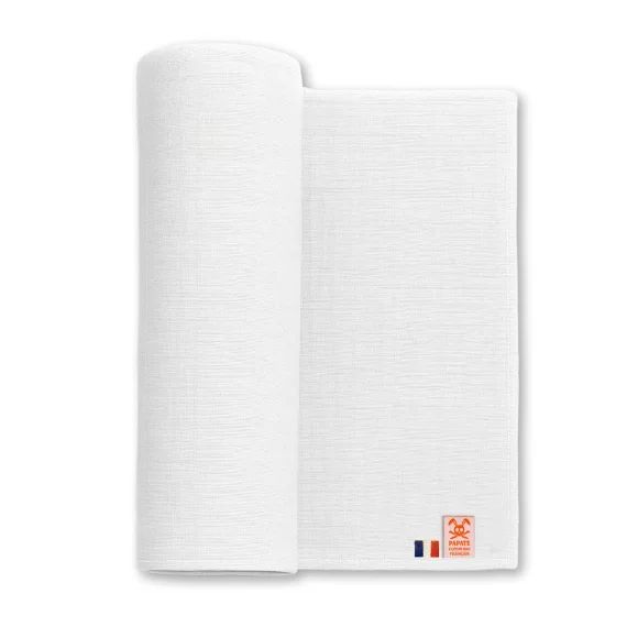 Maxi Lange En Coton Bio Blanc