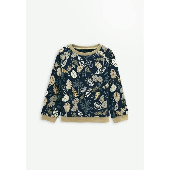 Sweat-shirt Enfant En Molleton Caracas Kaki
